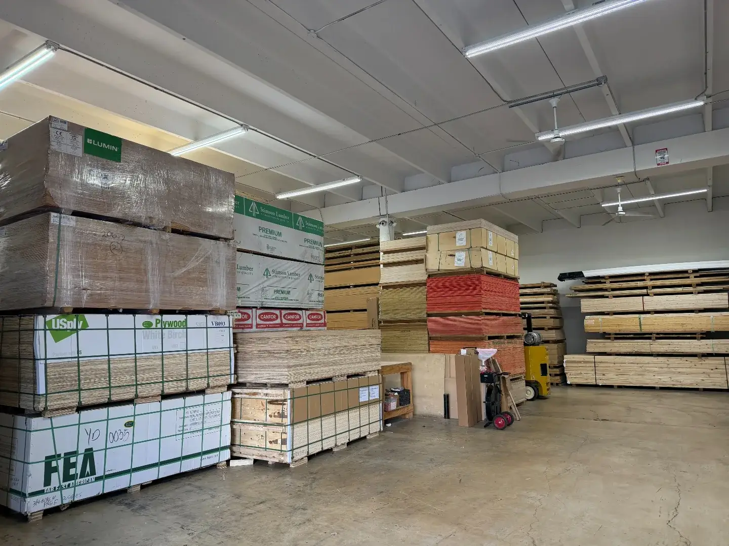 International Plywood warehouse in Doral, Florida